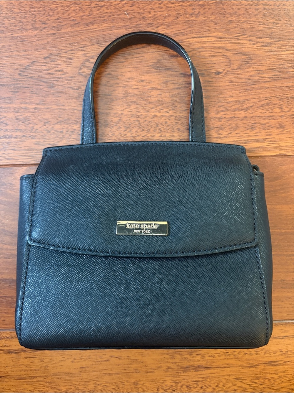 kate spade Laurel Way Mini Alisanne Saffiano Leather Satchel Bag